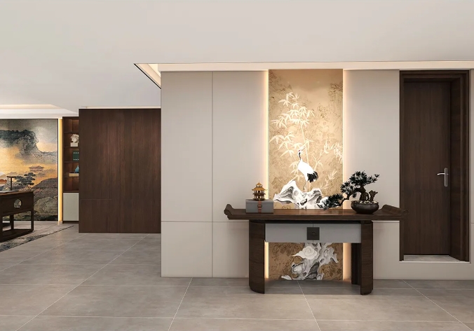 宋風(fēng)雅韻丨193㎡宋式美學(xué)雅居，新中式風(fēng)格的天花板